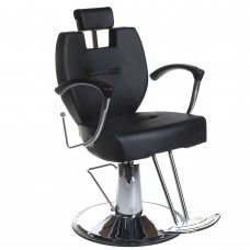 Fotel barberski HEKTOR BH-3208 czarny