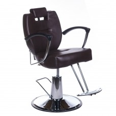 Fotel barberski HEKTOR BH-3208 Brązowy