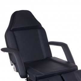 BW-263 Fotel kosmetyczny z kuwetami czarny
